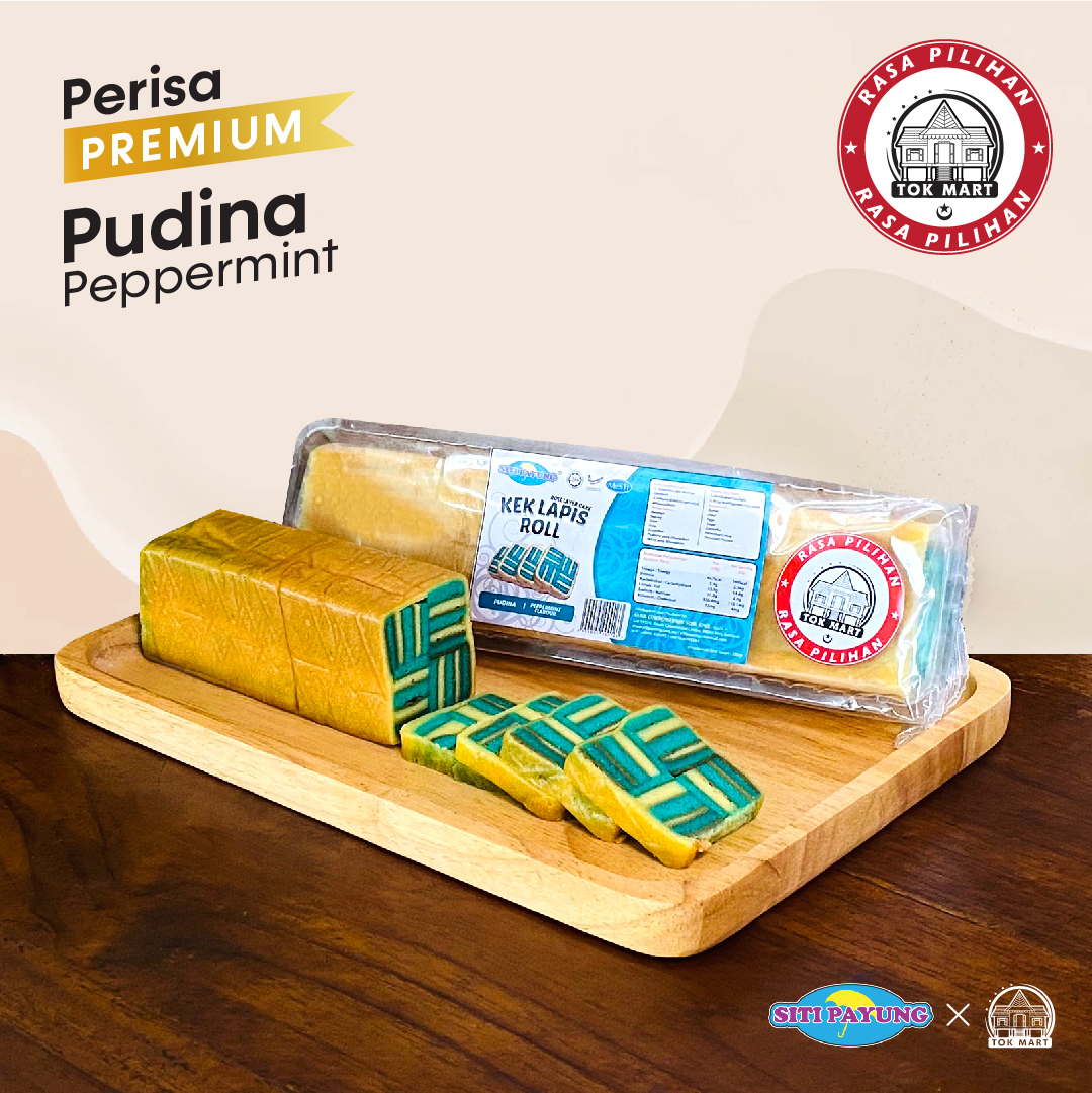 Kek Lapis Sarawak Premium Peppermint Pudina Tok Mart Aneka Produk Makanan Tempatan Kegemaran Semua